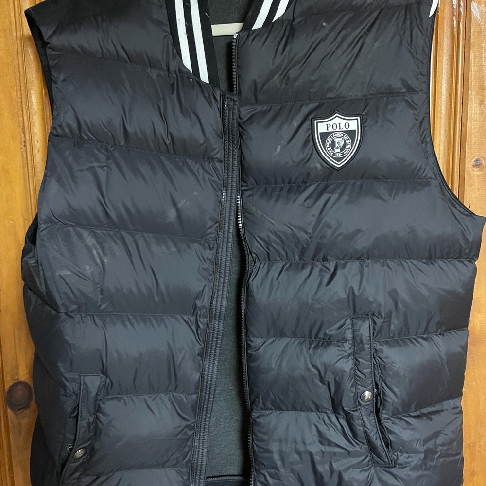 Polo By Ralph Lauren Bubble Vest worn once size xl - Picture 2 of 5